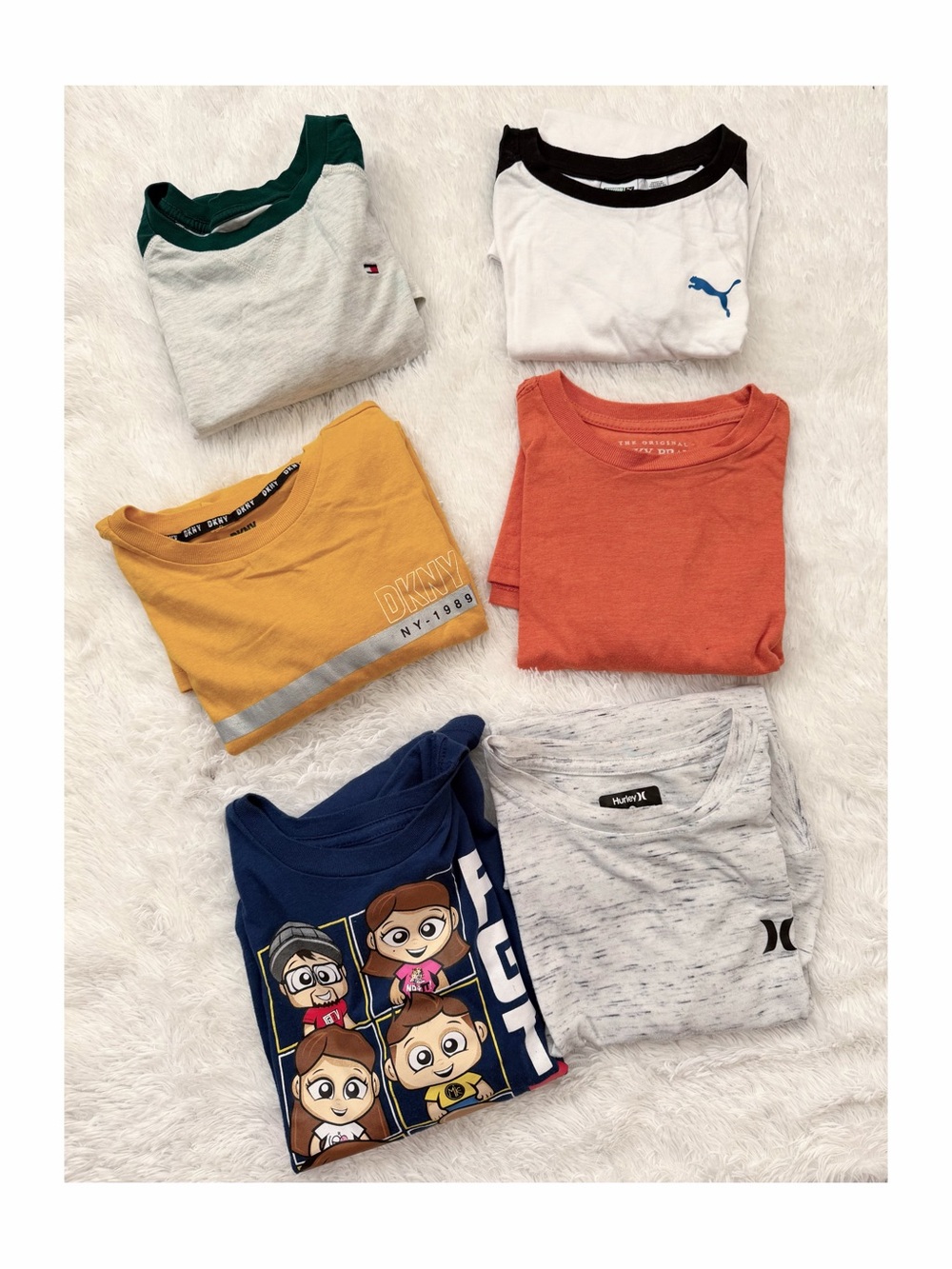 Puma Kids Long-Sleeve Shirt Bundle - 10/12